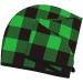 Buffalo Plaid Green Black Microfiber Hair Towel | Super Absorbent Coral Velvet Wrap for Long Curly & Thick Hair - Quick Dry Cap for Women - Buy Online on GoSupps.com