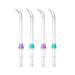 Flosser Replacement Tips for Waterpik Water Flosser, High-Pressure Jet Tips, Flosser Refill Replacement Heads, Compatible with Waterpik Oral Irrigator and Dental Flossers, Orthodontic Tips 4 Packs