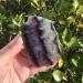 HOBKEY 230-260g Natural Fluorite Plate Polished Fluorite Slab Can be Used for - Buy Online on GoSupps.com