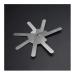 Dental Interproximal Reduction (IPR) Gauge Measure Tooth Gap Stainless Steel Reciprocating IPR System Orthodontic