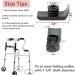 Walker Ski Glide & Cover Kits - Universal 1-1/8 Inch Rubber Tips Cap for Folding Walker Feet Replacement - Buy Online on GoSupps.com