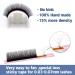 Qeelasee Faux Mink Silk Eyelash Extensions 0.03mm D Curl 13mm - Semi-Permanent Individual Lashes for Professional Salon Use - Buy Online on GoSupps.com