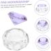 Ipetboom Manicure Cups Nail Art Crystal Cup Purple White Crystal Glass With Cover Nail Art Liquid Cup - Buy Online on GoSupps.com