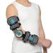 Hinged Elbow Brace - Adjustable ROM Post-Op Arm Splint with Sling Stabilizer for Injury Recovery | Pain Relief for Men & Women (Right - Buy Online on GoSupps.com