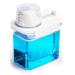 Osznmmg 1100 ml Airtight Detergent Dispenser with Measuring Cup 1 Piece Transparent Detergent Box for Powder Washing Powder Container Airtight for Washing Powder Detergent Grains