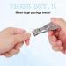 Toe Nail Clippers for Thick Nails - Sharp Stainless Steel Wide Mouth Clippers for Seniors | Perfect for Men & Women (Silver - Buy Online on GoSupps.com