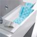 Full Body Bath Pillow with Head and Tailbone Support | Non-Slip Bath Tub Mat | 93x40cm Blue - Buy Online on GoSupps.com