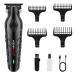 Professional Hair Beard Trimmer for Men Hair Clippers for Barber with T Blade Cordless Clippers for Hair Cutting Rechargeable Barber Clippers