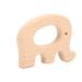 5 Wooden Bite Ring Toys for Babies - Pain Relief & DIY Elephant Necklaces & Bracelets - Childhood Development Aid - Buy Online on GoSupps.com