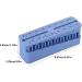 Bceer Dental Endodontic Measuring Tools Holder - Autoclavable Endo File Block Ruler in Dark Blue | International Shipping Available - Buy Online on GoSupps.com