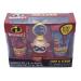 Incredibles 2 Children's Bath Gift Set - Shampoo Body Wash Bath Scrubby & Hook