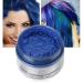 Buy Colorful DIY Hair Pomade Dye Cream - Instant Matte Hairstyle for Men Women & Kids - Perfect for Parties & Cosplay (Blue) | International Shipping Available - Buy Online on GoSupps.com