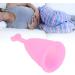 Portable Heart-Shaped Menstrual Cup for Women - Soft & Travel-Friendly Pink Cup - Eco-Friendly Period Solution - Buy Online on GoSupps.com