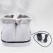RAFCAR Massage device for heated feet 2-in-1 massager for warm feet plantarning tart massager non-slip pain relief warmer in winter (color: white) White