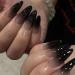 Black Press on Nails Medium Almond Fake Nails Gothic False Nails Black Ombre Acrylic Nails Glossy Glue on Nails Stiletto Artificial Nails Goth Gradient Stick on Nails for Women Girls Manicure 24 pcs Style-2 24 Fl Oz (Pack of 1)