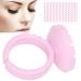 100pcs Disposable Eyelash Glue Ring Cup - Perfect for Volume Fan Extensions | Professional Lashing Supplies Kit - Pink - Buy Online on GoSupps.com