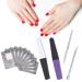 Infilila Gel Nail Polish Remover Wraps - 200pcs with Tools for Salon/Home Use - Buy Online on GoSupps.com