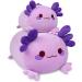Realistic Axolotl Stuffed Animal Toy - 9.8 inch Purple Plush Doll for Boys and Girls | Halloween Children's Day Gift - Buy Online on GoSupps.com