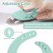 SilverStaar Baby Weaning Set | Silicone Suction Plate, Bowl, Spoon, Fork & Bib - Green | Detachable Suction Base | Feeding Set for Babies & Toddlers - Buy Online on GoSupps.com