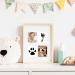 Royouzi Baby Footprint & Handprint Set - Safe 2 PCs Kit for Newborns 0-6 Months | Pet Paw Print Set with Photo Frame - Buy Online on GoSupps.com