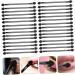 Healeved 90 Pcs black blush makeup eyeshadow sponge wooden handle eye makeup brushes - Buy Online on GoSupps.com