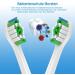 Buy Qtitrus Replacement Brushes for Philips Sonicare | Compatible Toothbrush Heads for Diamond Protective Expert & Daily Clean - 8 White & 8 Black - Buy Online on GoSupps.com