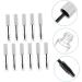 SOESFOUFU 11pcs Eyelash Tube Clear Eyelash Wand Tube Tubes Vials Mascara Bottle Mascara Tube White Plastic - Buy Online on GoSupps.com