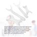 Zroven 4-Piece Dental Mouth Opener Set | Intraoral Cheek Holders for Orthodontics & Dentistry Tools - Buy Online on GoSupps.com