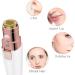 Rehomy 2-in-1 Eyebrow Trimmer & Face Hair Remover | Rechargeable Painless with Light Rose Gold & White | International Shipping Available - Buy Online on GoSupps.com