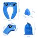 Foldable Portable Potty Seat for Toddlers with Splash Guard - Blue - Buy Online on GoSupps.com