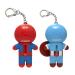 Lip Smacker Marvel keychain lip balm for kids - Spiderman & Captain America Spiderman & Captain America 0.28 Ounce (pack of 2) - Buy Online on GoSupps.com