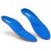 Full Length Metatarsal Arch Support Insoles for Flat Feet & Plantar Fasciitis - Size UK-7 (10.25 inches, Blue) - Shock Absorption, Relieve Foot Soreness - Ideal for Athletic & Work Shoes - Buy Online on GoSupps.com