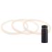 3-Pack of Hydro Flask-Compatible Wide Mouth Lid Gaskets / Seals / Rubber Stoppers - BPA / Phthalate / Latex - Free