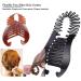 Aaiffey 4pcs Flexible Banana Hair Clips Set for Women - Vintage Double Banana Clip for Thick Fine Curly Hair - Ponytail Holder and Hair Combs Clip - Ideal for Women and Girls - Buy Online on GoSupps.com