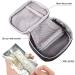 Easy Carry Mini Medicine Container - Travel-Friendly Multi-Pocket Design - 13x10x4cm - Gray - Buy Online on GoSupps.com