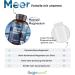 Sea Magnesium & Vitamin B6 - 180 Vegan Capsules | 360mg Aquamin Magnesium for Active Life Bones & Muscles | 3-Month Supply - Natural Alternative to Magnesium Citrate - Buy Online on GoSupps.com