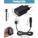 5V Chargeur Rasoir pour Philips OneBlade 360 Series QP2824 QP2834 QP2724 QP2734 QP2720 QP4631 MG5910 MG7910 MG7950 MG7930 MG9510 X3001 One Blade Philipp Chargeur Adaptateur avec USB C ble - Buy Online on GoSupps.com