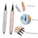 VINTORKY 2pcs Diamond Eyeliner Liquid Eye Liner Eyeliner Liquid Pen Lash Accessories Rose Gold Plated Assorted Color - Buy Online on GoSupps.com