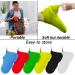 LEGELITE Waterproof Silicone Shoe Covers Red XL - Reusable No-Slip Protectors for Kids, Men, Women - Includes Carrying Bag - Buy Online on GoSupps.com
