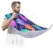 Colorful Pineapple Paint Beard Bib Apron Beard Bib Hair Catcher for Men Shaving and Trimming Non-Stick Waterproof Beard Cape Grooming Cloth with 2 Suction Cups Gifts for Men