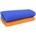SONGWOL King Bubble 66 Korean Body Exfoliating Shower Nylon Bath Wash Cloth Towel - Blue - Buy Online on GoSupps.com