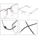 Progressive Multifocal Reading Glasses for Men & Women | Photochromic Titanium Sunglasses with Blue Light Filter | Flexible Spring Hinges | 2.0x Focus - Buy Online on GoSupps.com