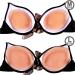SEEKUP Women Silicone Bra Pads Inserts | Push-Up Cleavage Enhancer | Skin, Large - Buy Online on GoSupps.com