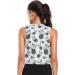 Women's Sleeveless Crop Top Workout Shirt - Athletic Muscle Tank in Color8 (Medium) - Buy Online on GoSupps.com
