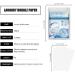Washer Sheets Detergent - Laundry Detergent Sheets for Travel | Liquidless Laundry for Sensitive Skin Travel Clean Strips Zero Waste Eco Friendly Clothes Washer Pinnkl - Buy Online on GoSupps.com