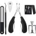 Toe Nail Clipper Stainless Steel Toenails Trimmer 5-Piece Painless Toenail Tools Comfortable Toenail Clippers for Ingrown Toenail Care General Nail Care Preventing - Buy Online on GoSupps.com