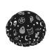 Kadiman Skull Cat Moon Gothic Large Shower Cap for Women - Reusable Waterproof Hair Bonnet with Elastic Band, Double Layer, Soft EVA Lined - Colorful Design, One Size - Buy Online on GoSupps.com