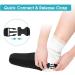 Adjustable Cast Sock Toe Cover for Ankle & Foot Casts - Anti-Slip Rehabilitation Foot Cover for Men & Women (Black - Buy Online on GoSupps.com