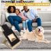 Okydoky Dog Nail Scratch Pad of Wood Dog Scratch Board for Nails Dog Grooming Supplies Multifunctional Dog Nail Trimmer Pad with Treat Box and 4 Replaceable Sandpaper Sheets-CA.LGGB-02 Adjustable 4pcs Wood - Buy Online on GoSupps.com