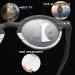 Fashion Wood Grain Round Frame Reading Glasses for Men & Women - Progressive Multifocus Anti Blue Light Readers 1.0x - Black - Buy Online on GoSupps.com